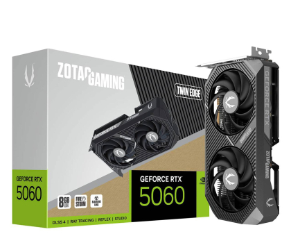 Karta graficzna NVIDIA Zotac GeForce RTX 5060 Twin Edge 8GB GDDR7 DLSS5